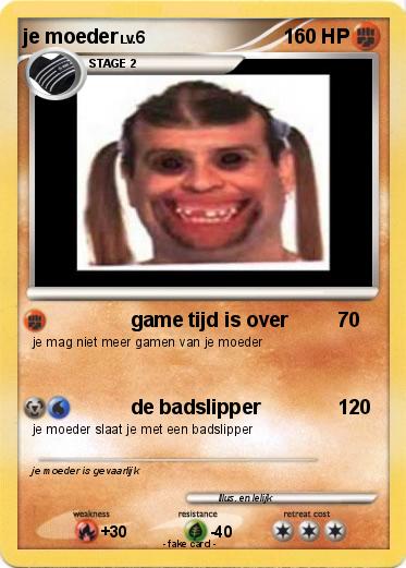 Pokemon je moeder