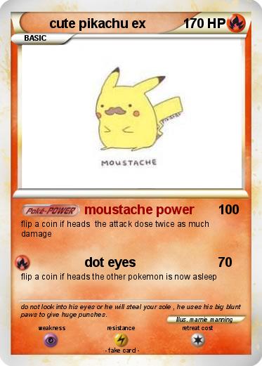 Pokemon cute pikachu ex