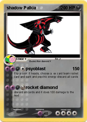 Pokemon shadow Palkia