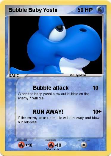 Pokemon Bubble Baby Yoshi