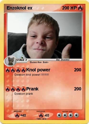Pokemon Enzoknol ex