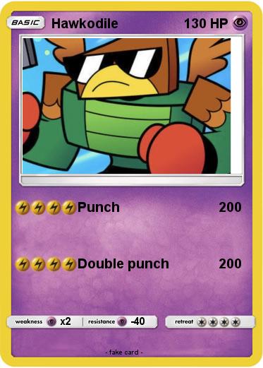Pokemon Hawkodile