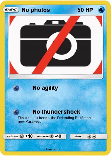 Pokemon No photos
