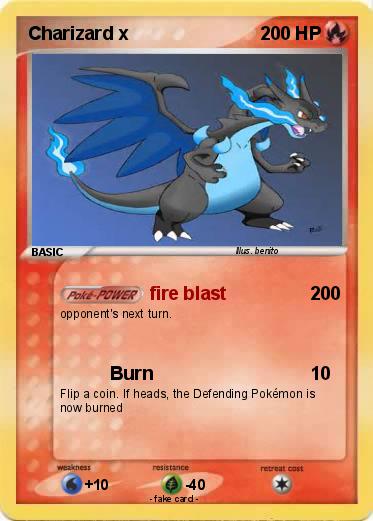 Pokemon Charizard x
