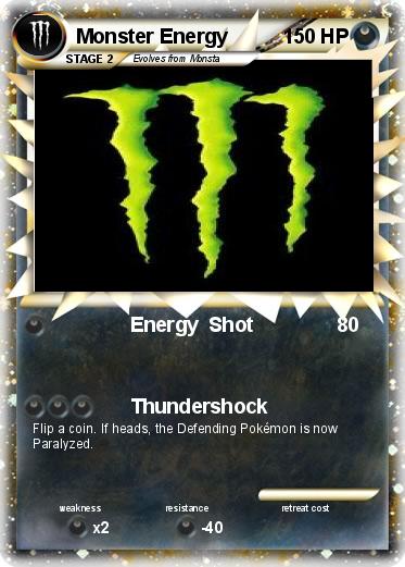 Pokemon Monster Energy