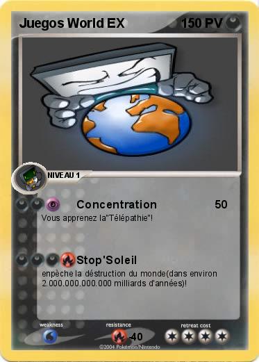 Pokemon Juegos World EX
