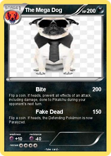 Pokemon The Mega Dog