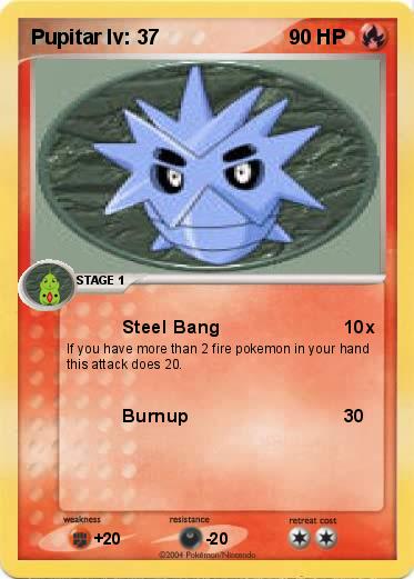 Pokemon Pupitar lv: 37