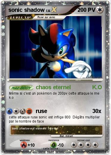 Pokemon sonic shadow