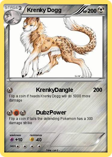 Pokemon Krenky Dogg