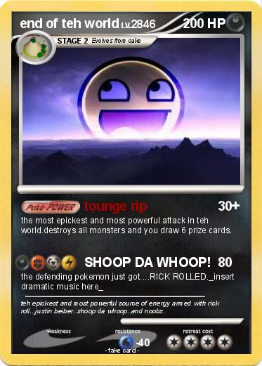 Pokemon end of teh world