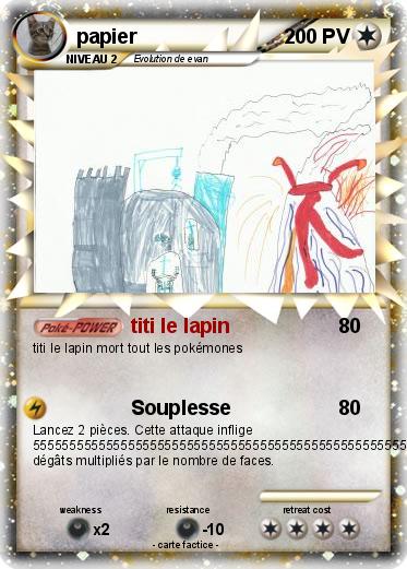 Pokemon papier