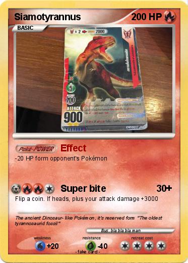Pokemon Siamotyrannus