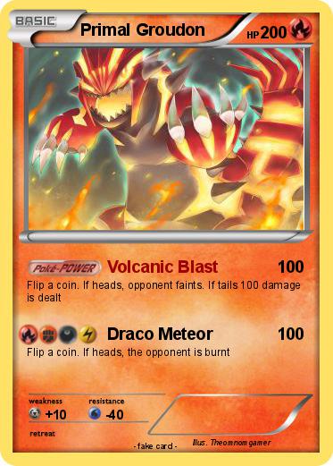 Pokemon Primal Groudon