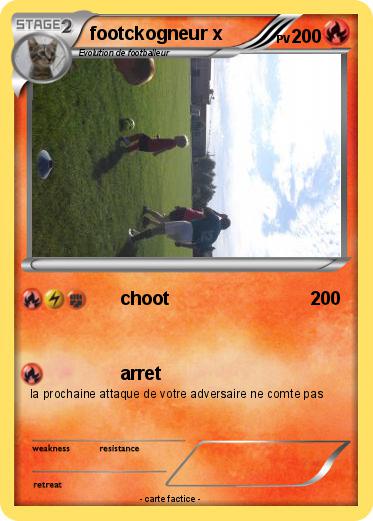 Pokemon footckogneur x