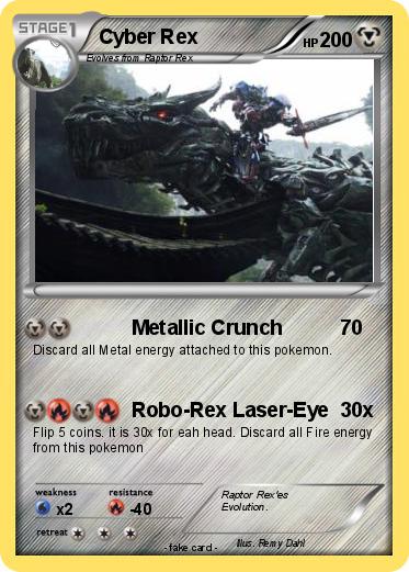 Pokemon Cyber Rex