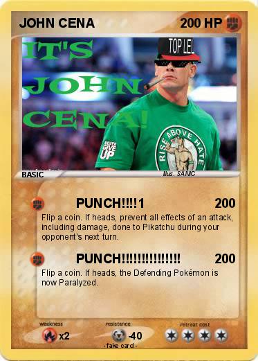 Pokemon JOHN CENA