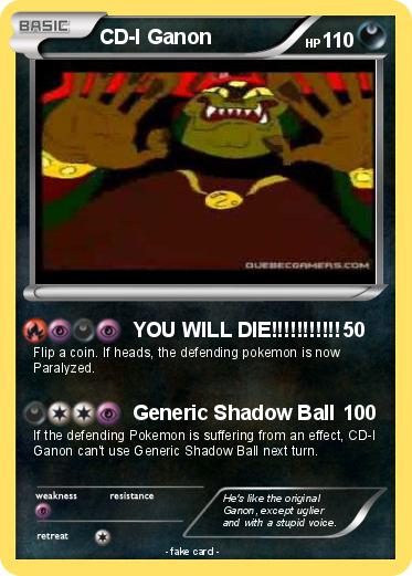 Pokemon CD-I Ganon