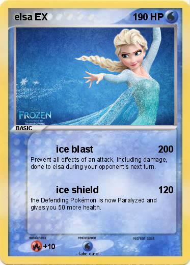Pokemon elsa EX