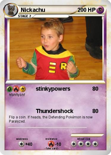 Pokemon Nickachu