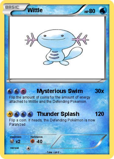 Pokemon Wittle