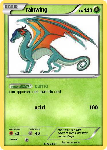 Pokemon rainwing