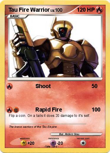 Pokemon Tau Fire Warrior