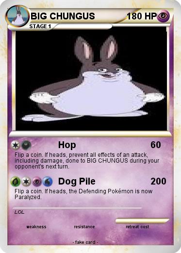 Pokemon BIG CHUNGUS