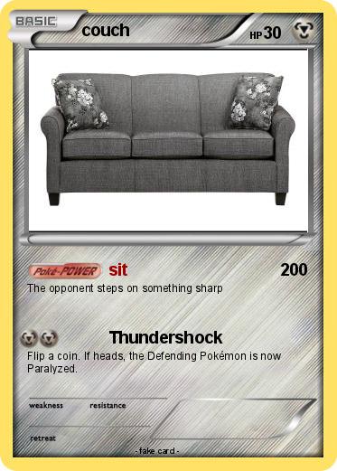 Pokemon couch