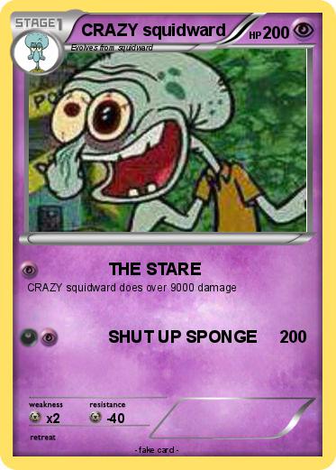 Pokemon CRAZY squidward