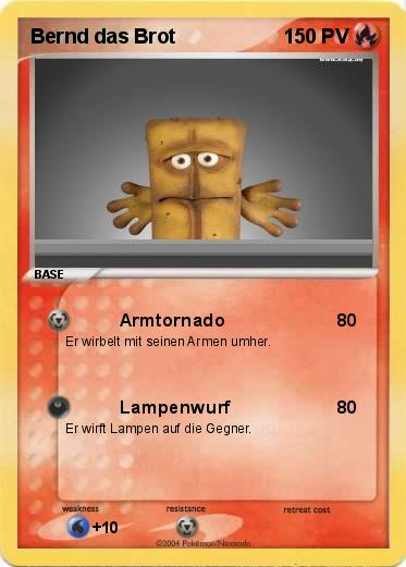 Pokemon Bernd das Brot