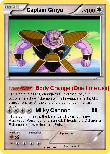 Pokemon Captain Ginyu