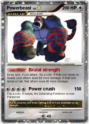 Pokemon Powerbeast