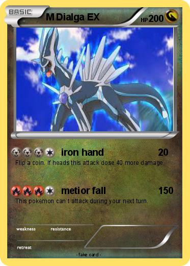 Pokemon M Dialga EX