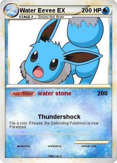 Pokemon Water Eevee EX