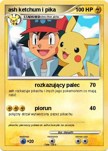 Pokemon ash ketchum i pika