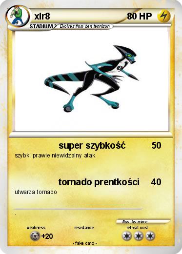 Pokemon xlr8
