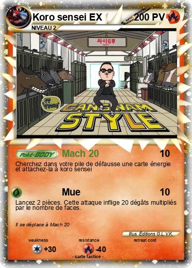 Pokemon Koro sensei EX