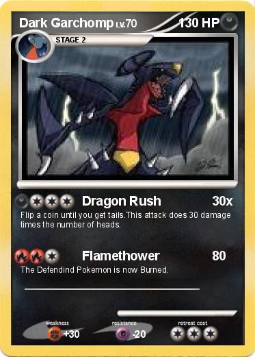 Pokemon Dark Garchomp