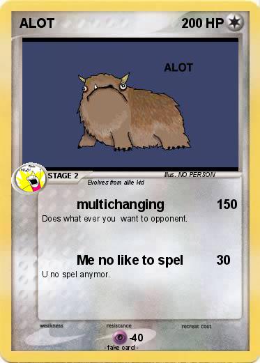 Pokemon ALOT