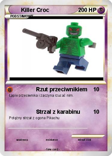 Pokemon Killer Croc