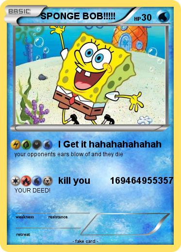 Pokemon SPONGE BOB!!!!!