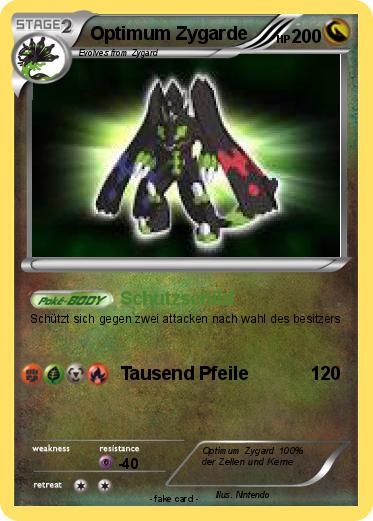 Pokemon Optimum Zygarde