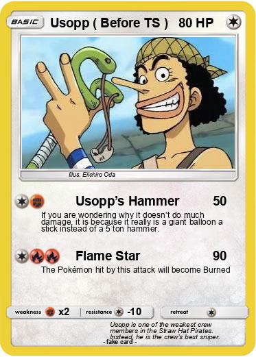 Pokemon Usopp ( Before TS )