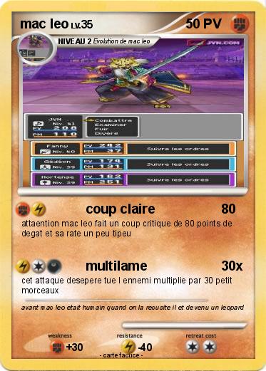 Pokemon mac leo