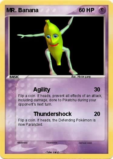 Pokemon MR. Banana