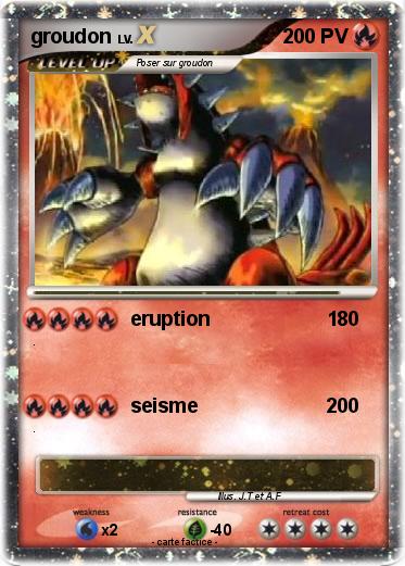 Pokemon groudon