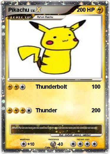 Pokemon Pikachu