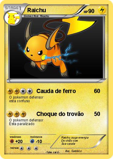 Pokemon Raichu