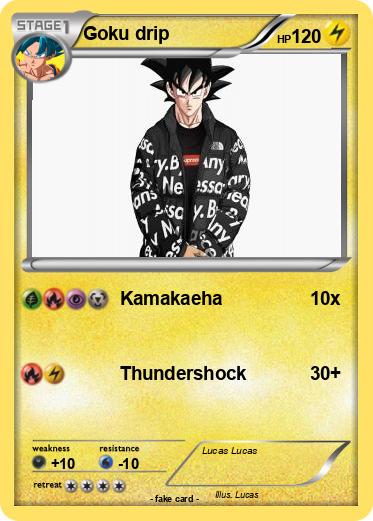 Pokemon Goku drip